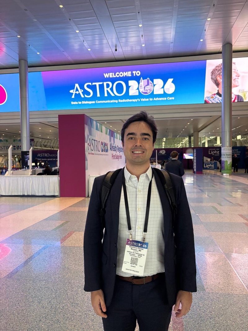 Dr. Gianlucca Mansani participa do maior evento global de radioterapia oncológica